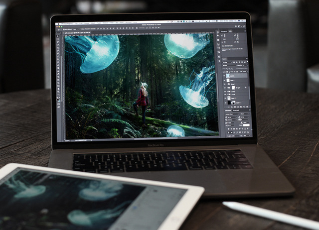 Photoshop CC para IPAD, es el primero en tener las mismas funcionalidades que la versión Desktop.